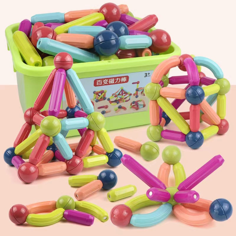 DIY 3D Kids Creative Magnetic Toy